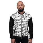 Salam Multilingual Bomber Black & White