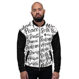 Salam Multilingual Bomber Black & White