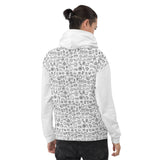 Islamic Line Art (Black on White) Hoodie