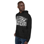 Make Hummus, Not Walls Hoodie (Reversed)