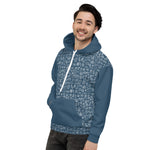 Islamic Line Art (Blue) Hoodie