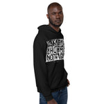 Make Hummus, Not Walls Hoodie (Reversed)