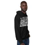 Make Hummus, Not Walls Hoodie (Reversed)