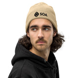 SOA Organic ribbed beanie