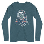 My Hijab, My Choice! Blue Floral (LST)